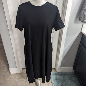 A line midi dress